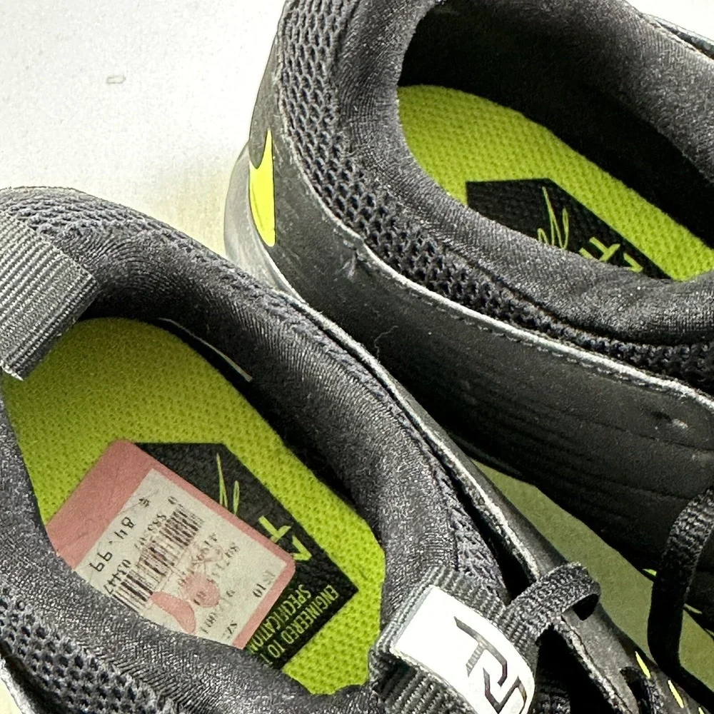 New Nike AIR TROUT 2 PRO Shoes Men 7 Black Volt BASEBALL Metal CLEATS 807133-017